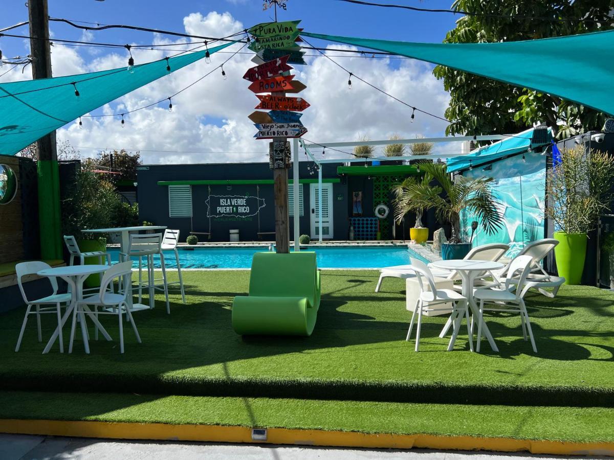 Nomada Beach Hostel- Isla Verde سان خوان المظهر الخارجي الصورة